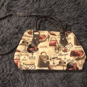 Sign mart tapestry purse